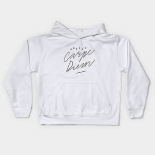 Carpe diem Kids Hoodie